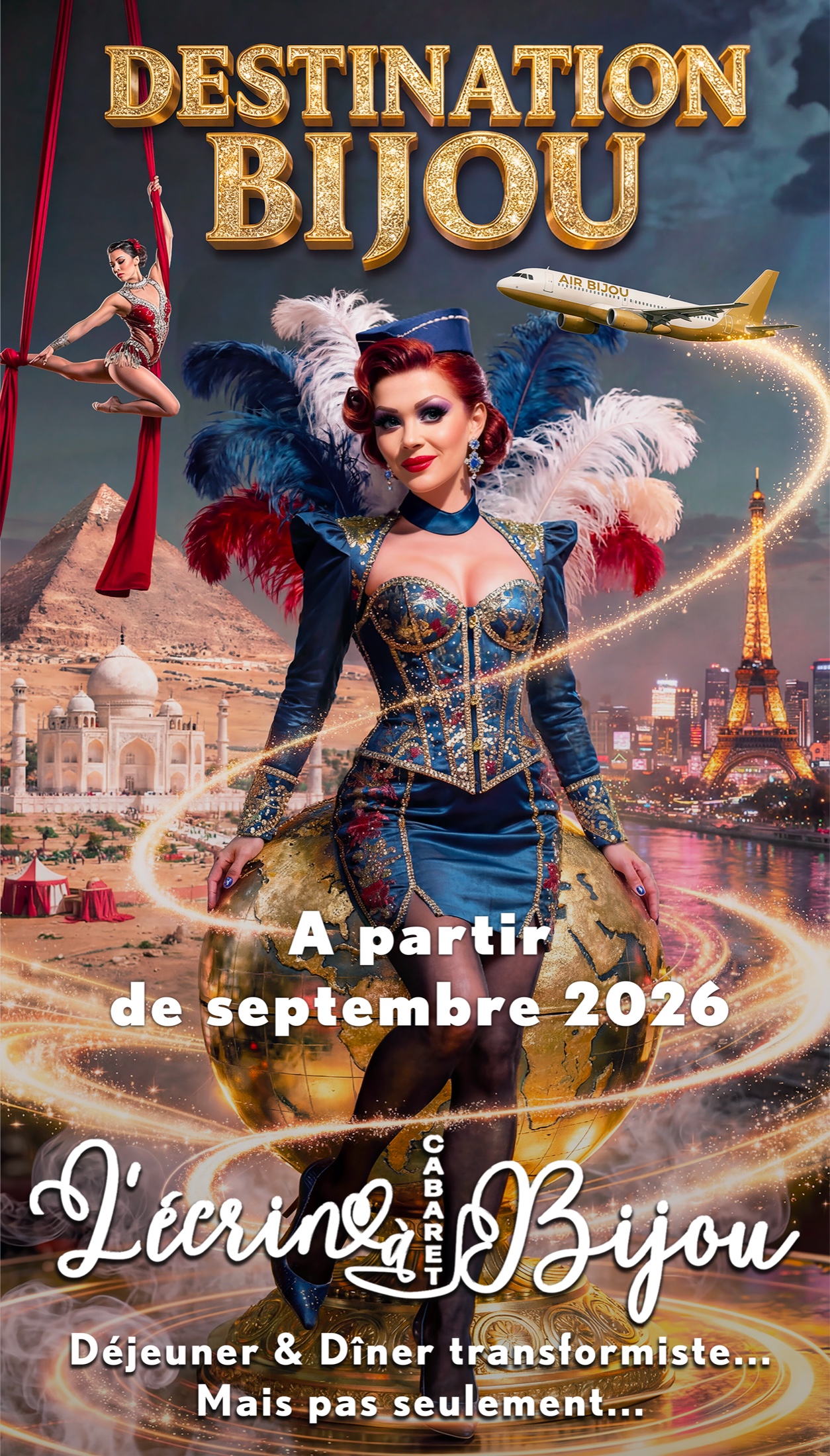Affiche du spectacle Destination Bijou